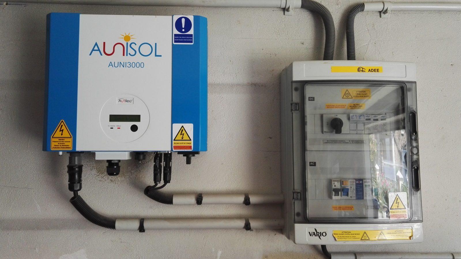 Remplacement Onduleur Aunisol Auni3000