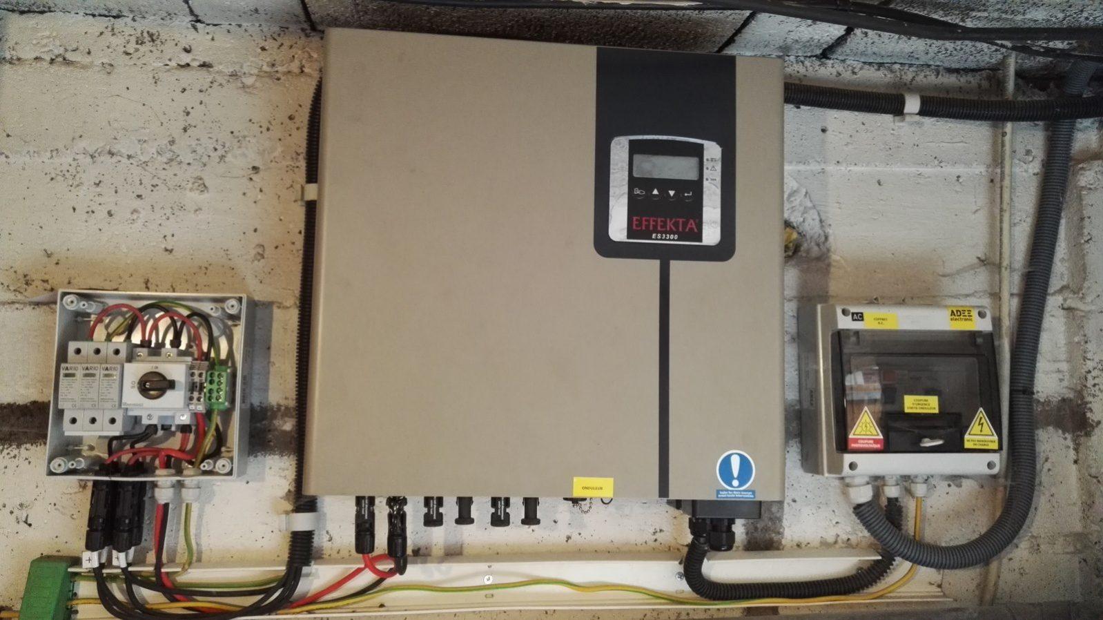 Remplacement Onduleur Effekta ES3300